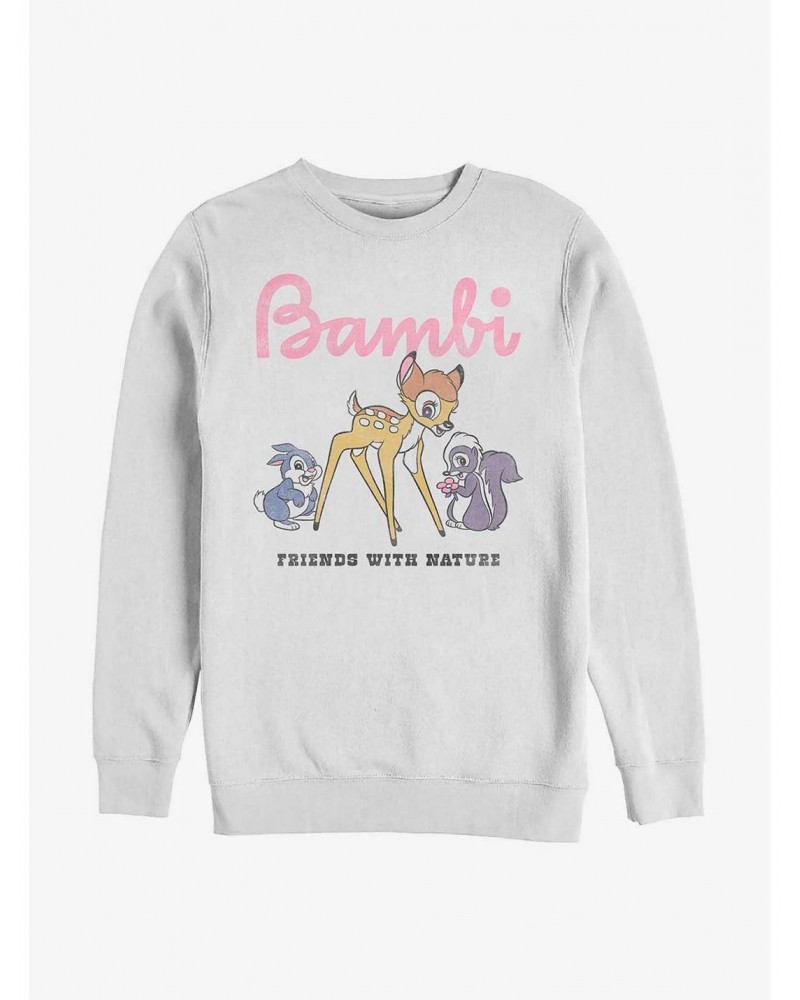 Disney Bambi Friends With Nature Sweatshirt $13.87 Sweatshirts