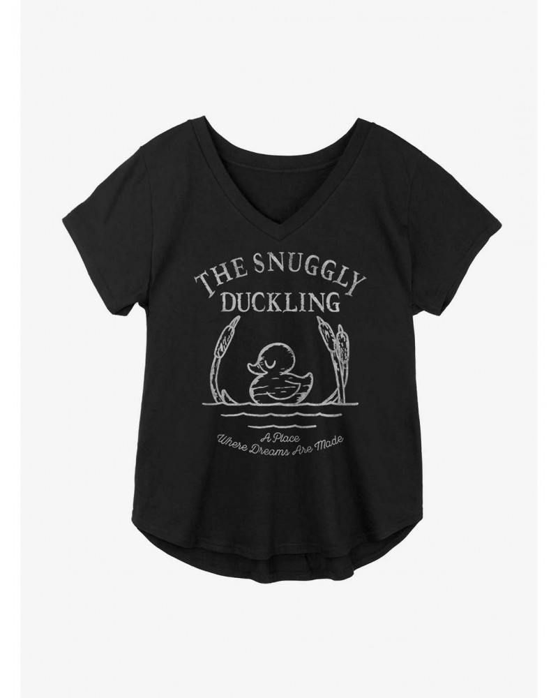 Disney Tangled The Snuggly Duckling Girls Plus Size T-Shirt $9.48 T-Shirts