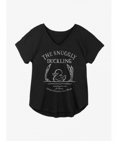 Disney Tangled The Snuggly Duckling Girls Plus Size T-Shirt $9.48 T-Shirts