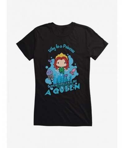 DC Comics Aquaman Chibi Queen Mera Girls T-Shirt $8.96 T-Shirts