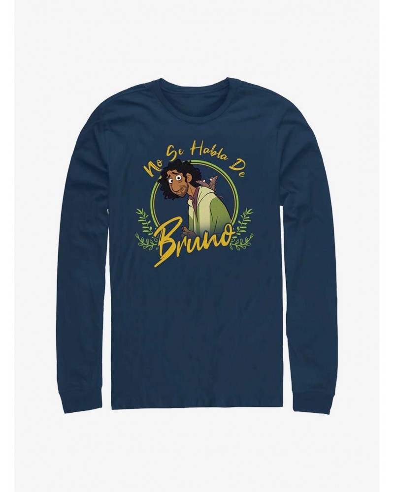 Disney Encanto No Se Habla De Bruno Long-Sleeve T-Shirt $14.48 T-Shirts