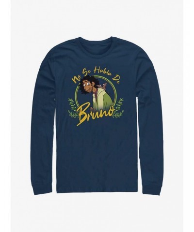 Disney Encanto No Se Habla De Bruno Long-Sleeve T-Shirt $14.48 T-Shirts