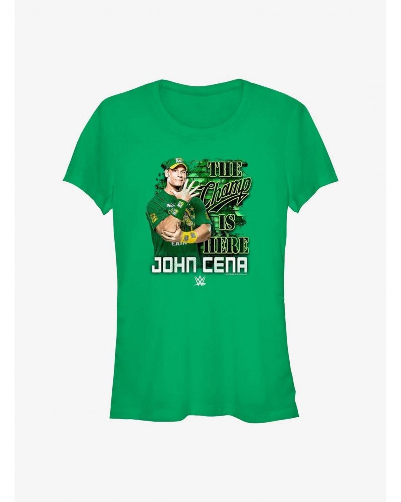 WWE John Cena The Champ Is Here Girls T-Shirt $5.98 T-Shirts