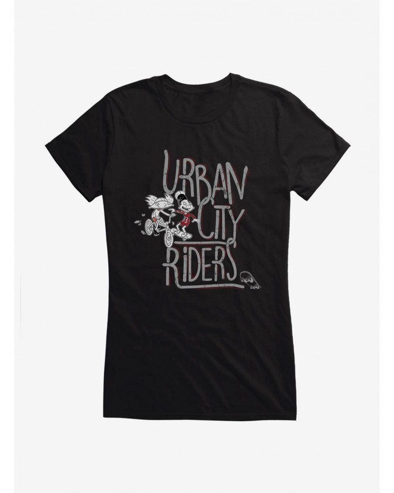 Hey Arnold! Urban City Riders Girls T-Shirt $8.76 T-Shirts