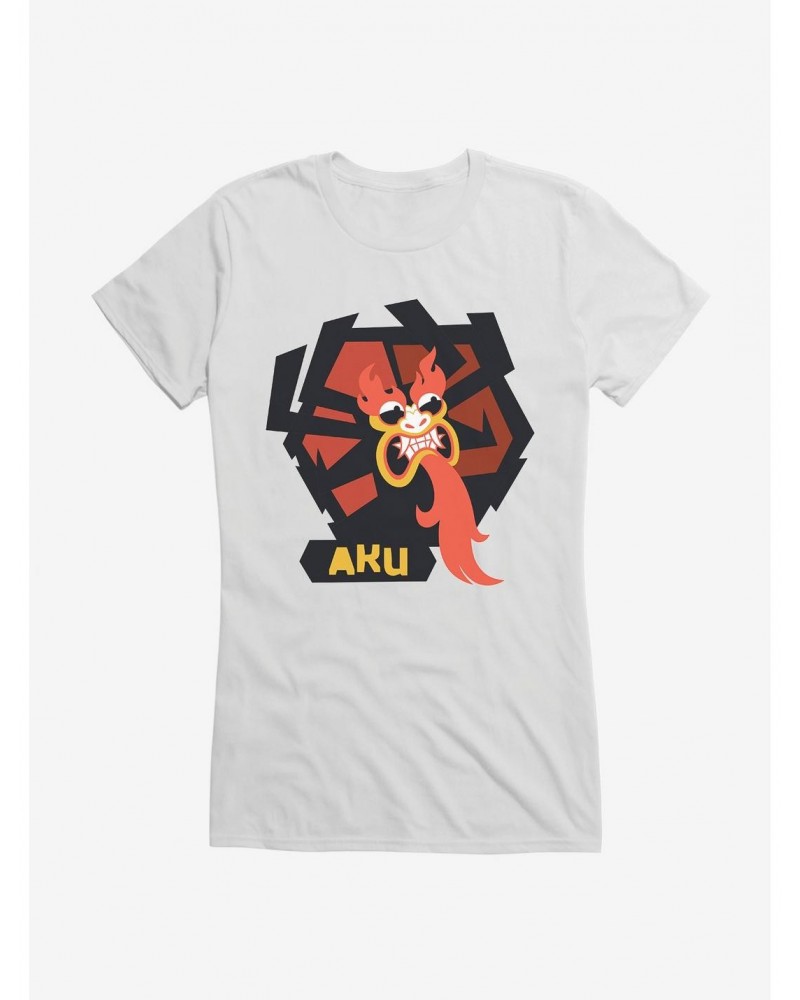 Samurai Jack Aku Glare Girls T-Shirt $8.57 T-Shirts