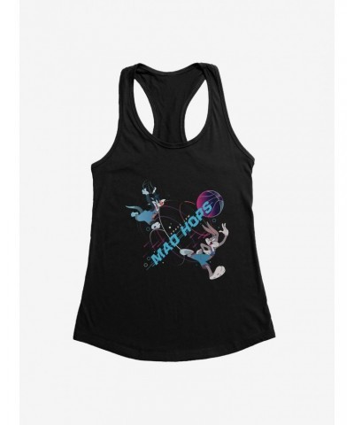 Space Jam: A New Legacy Bugs Bunny And Sylvester Cat Mad Hops Girls Tank $8.37 Tanks