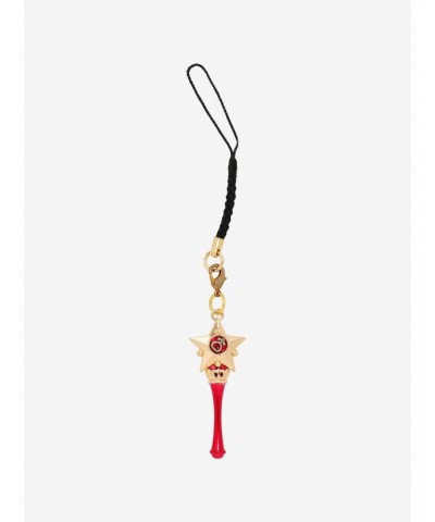 Sailor Moon Sailor Mars Star Wand Phone Charm $2.49 Charms