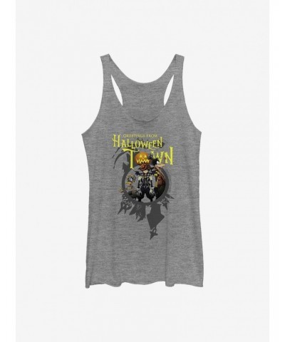 Disney Kingdom Hearts Greetings Halloween Town Girls Tank $8.50 Tanks