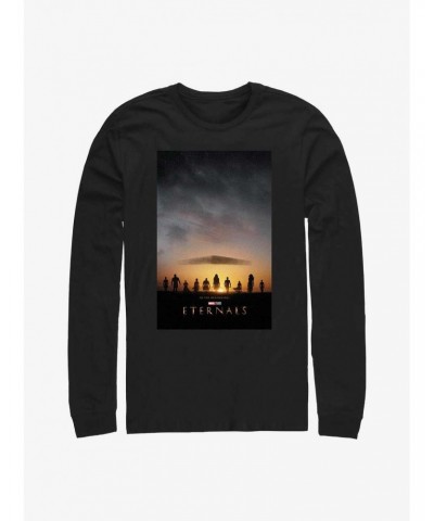 Marvel Eternals Poster Long-Sleeve T-Shirt $10.53 T-Shirts