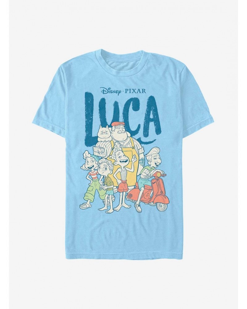 Disney Pixar Luca The Family T-Shirt $6.69 T-Shirts