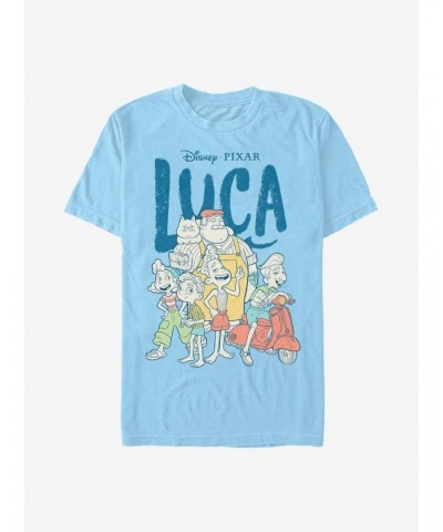 Disney Pixar Luca The Family T-Shirt $6.69 T-Shirts