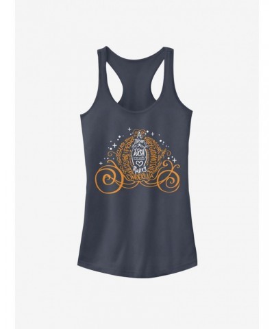 Disney Cinderella Classic Pumpkin Girls Tank $9.96 Tanks