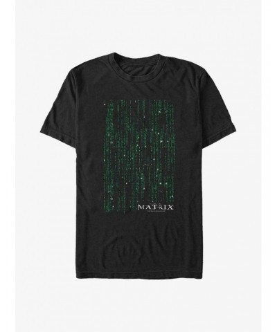 The Matrix Encyrpted Poster Big & Tall T-Shirt $10.52 T-Shirts