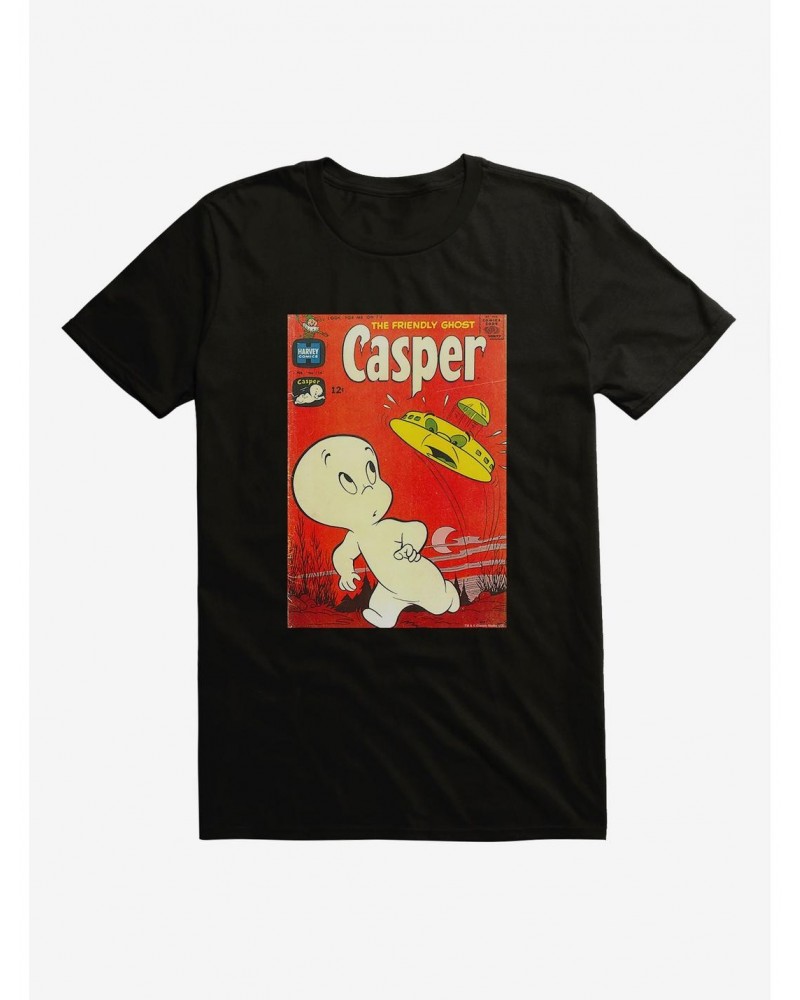 Casper The Friendly Ghost UFO Comic Cover T-Shirt $11.95 T-Shirts