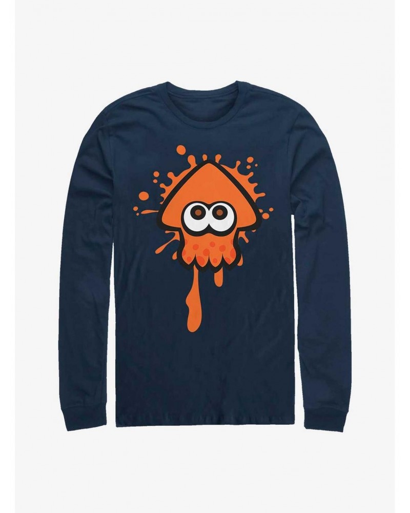 Nintendo Splatoon Orange Inkling Long-Sleeve T-Shirt $9.74 T-Shirts