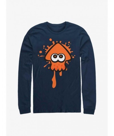 Nintendo Splatoon Orange Inkling Long-Sleeve T-Shirt $9.74 T-Shirts