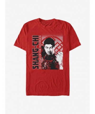 Marvel Shang-Shang-Chi And The Legend Of The Ten Rings Shang-Chi Focus T-Shirt $10.99 T-Shirts