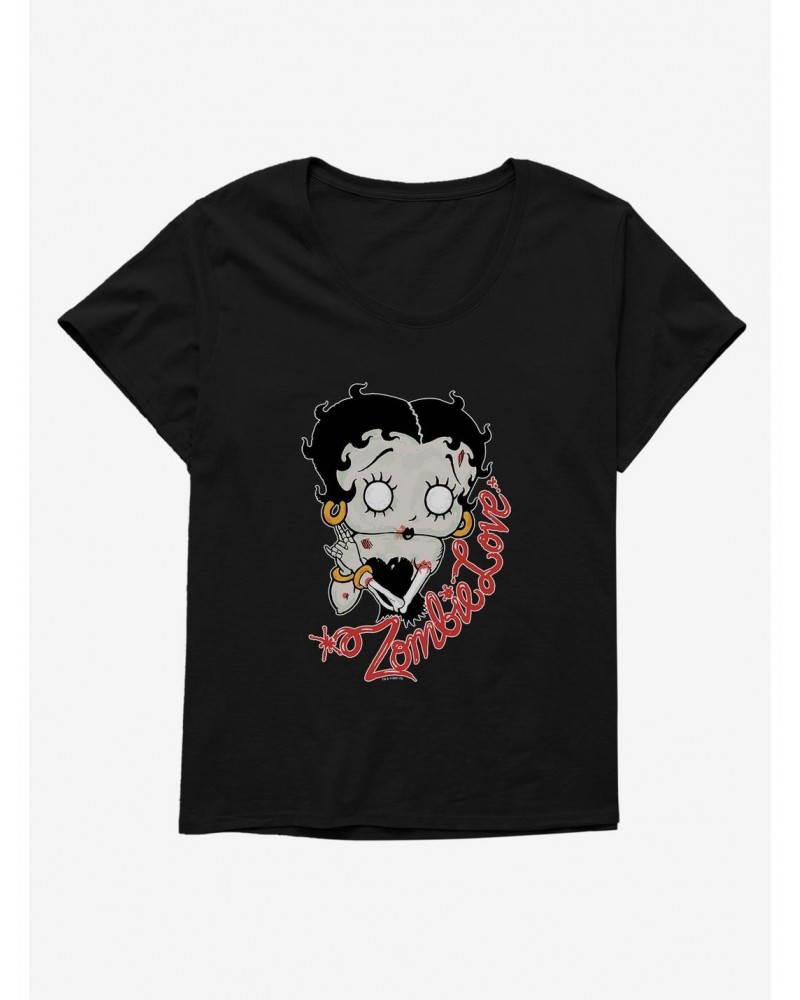 Betty Boop Zombie Love Girls T-Shirt Plus Size $10.52 T-Shirts