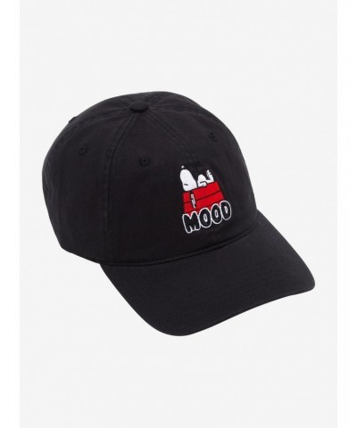 Peanuts Snoopy Mood Dad Cap $4.32 Caps