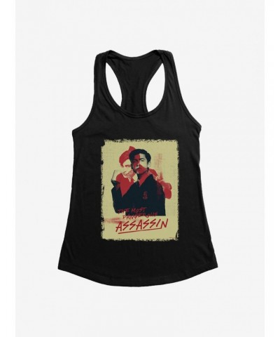 The Umbrella Academy Dangerous Assassin Girls Tank $7.57 Tanks