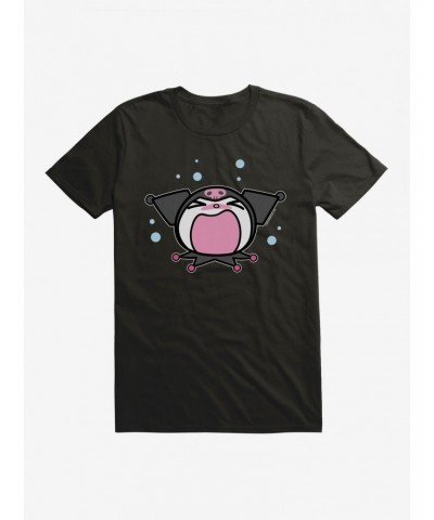 Kuromi Screaming T-Shirt $8.03 T-Shirts