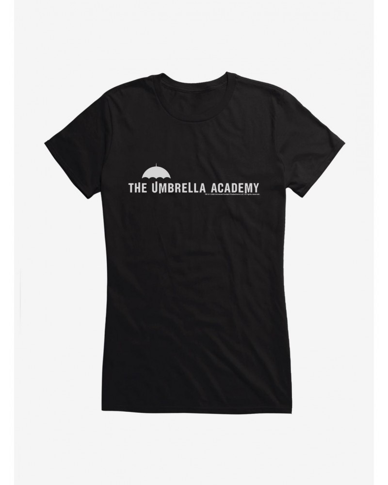 The Umbrella Academy Bold Logo Girls T-Shirt $9.56 T-Shirts