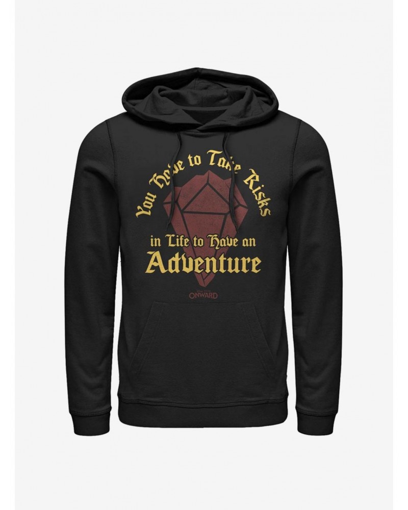 Disney Pixar Onward Risk For Adventure Hoodie $12.57 Hoodies