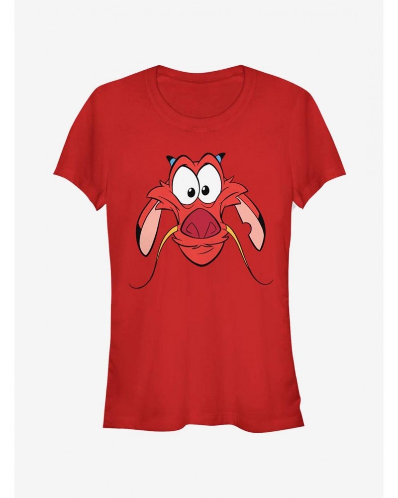 Disney Mulan Big Face Mushu Girls T-Shirt $7.37 T-Shirts