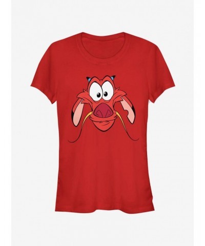 Disney Mulan Big Face Mushu Girls T-Shirt $7.37 T-Shirts