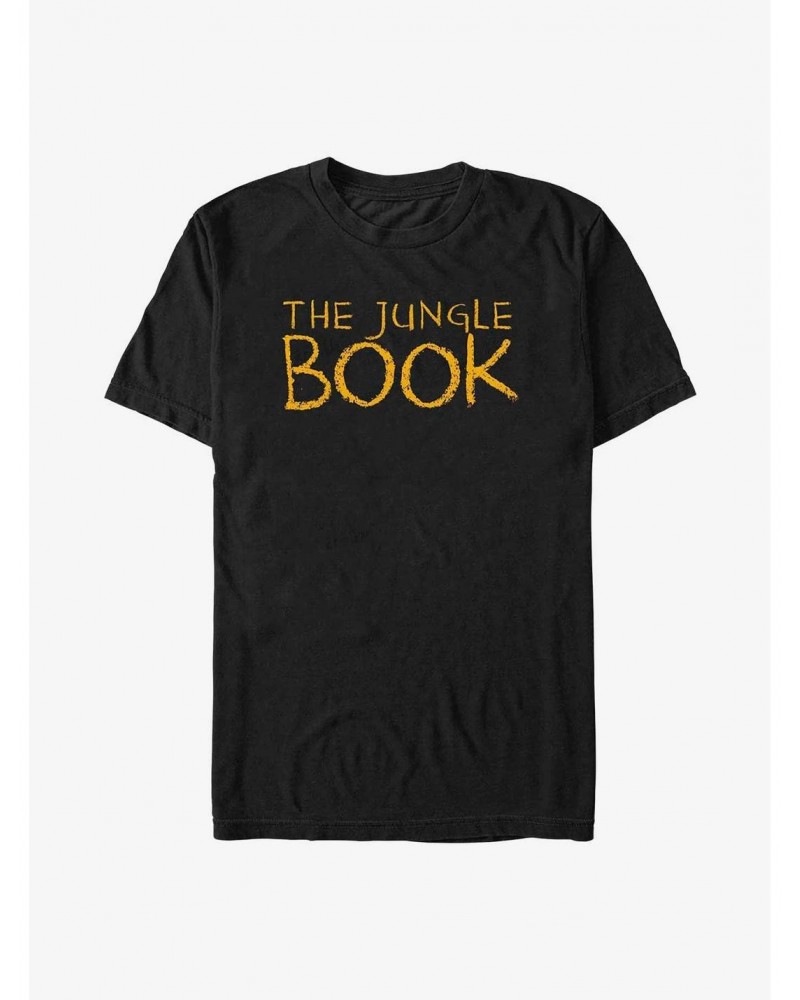 Disney The Jungle Book Chalk Logo T-Shirt $5.74 T-Shirts