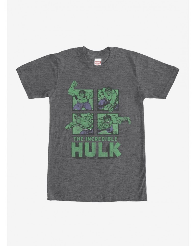 Marvel Hulk Panels T-Shirt $7.27 T-Shirts