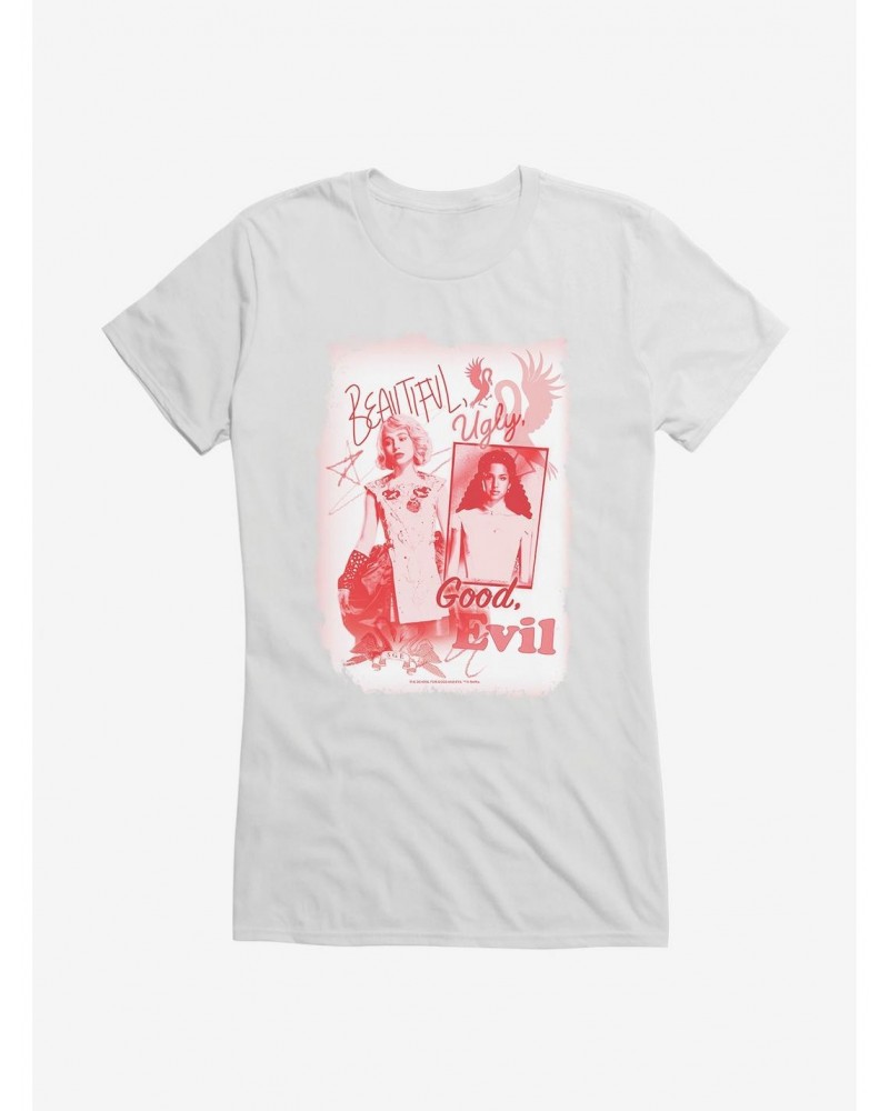 The School For Good And Evil Agatha Sophie Scrapbook Girls T-Shirt $9.36 T-Shirts