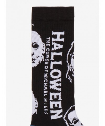 Halloween: The Curse Of Michael Myers Mask Crew Socks $1.77 Socks