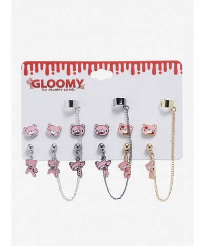 Gloomy Bear Cuff Earring Set By Mori Chack $6.32 Earring Set