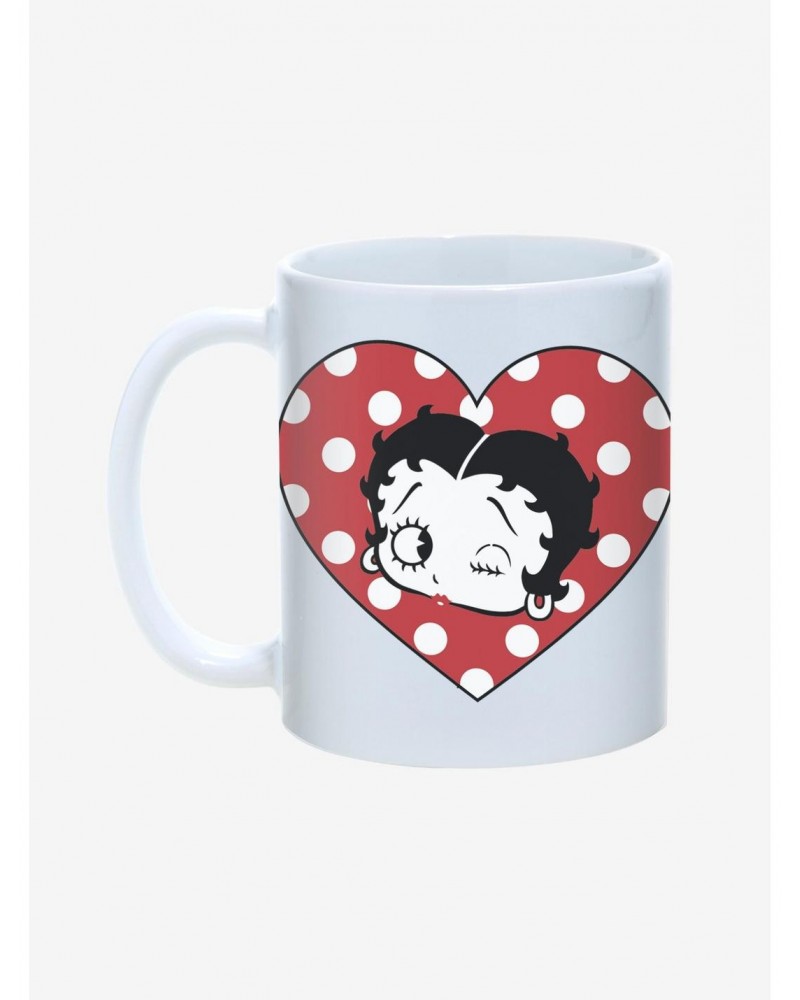 Betty Boop Heart Mug 11oz $7.31 Merchandises