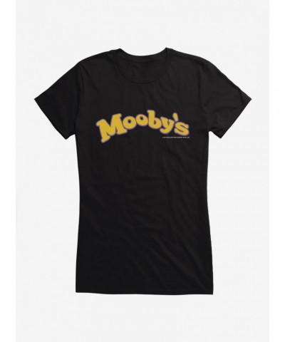 Jay And Silent Bob Reboot Mooby's Name Logo Girls T-Shirt $7.17 T-Shirts