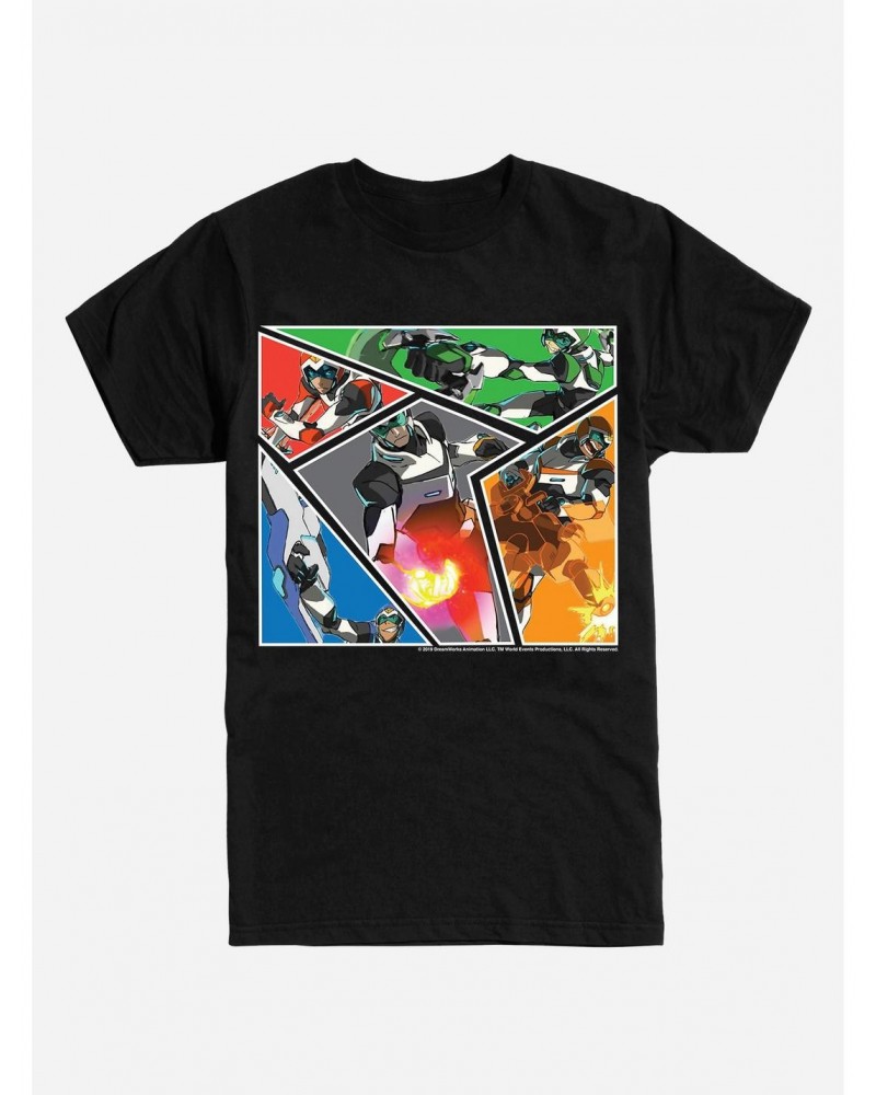 Voltron Group T-Shirt $7.84 T-Shirts