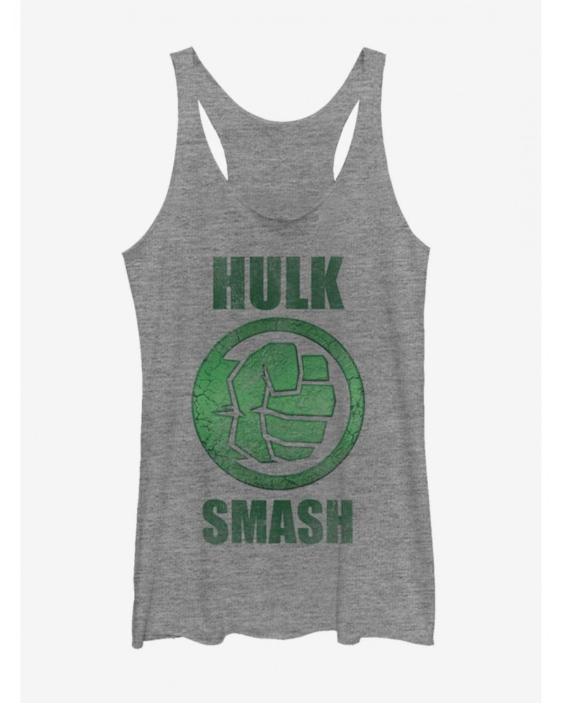 Marvel Hulk Smash Girls Tanks $8.08 Tanks