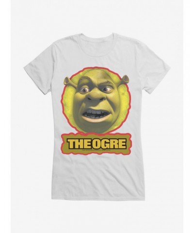 Shrek The Ogre Face Girls T-Shirt $7.97 T-Shirts