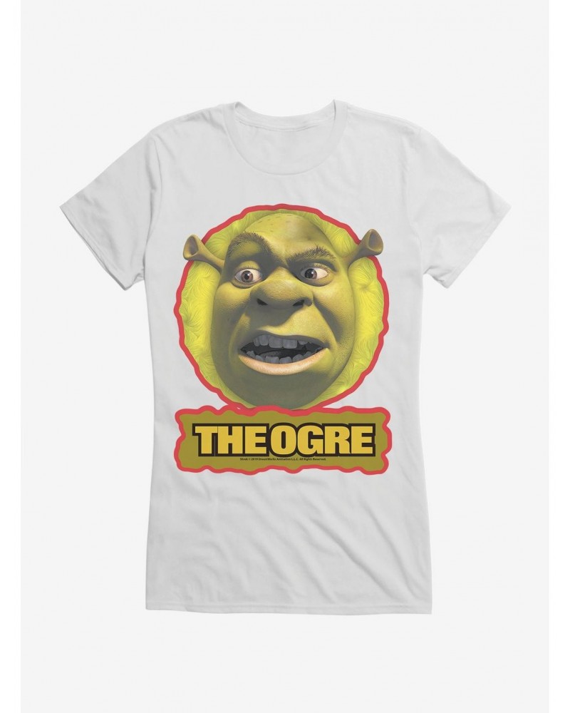 Shrek The Ogre Face Girls T-Shirt $7.97 T-Shirts