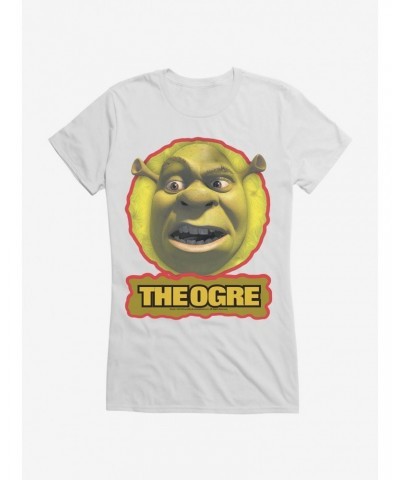 Shrek The Ogre Face Girls T-Shirt $7.97 T-Shirts