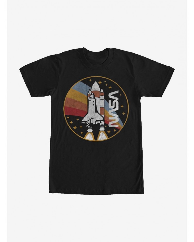 NASA Rainbow Launch T-Shirt $8.99 T-Shirts