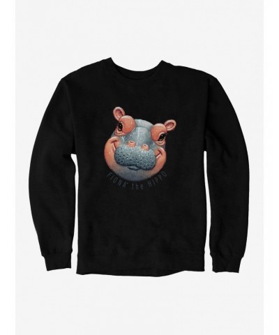 Fiona the Hippo Close Up Sweatshirt $13.87 Sweatshirts