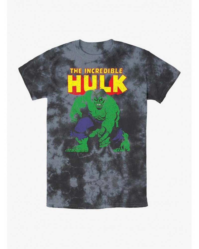 Marvel Hulk Big Time Tie-Dye T-Shirt $9.53 T-Shirts