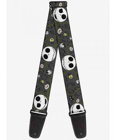 The Nightmare Before Christmas Jack Expressions Halloween Guitar Strap $9.71 Guitar Straps