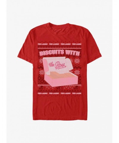 Ted Lasso Biscuits Ugly Sweater T-Shirt $5.90 T-Shirts