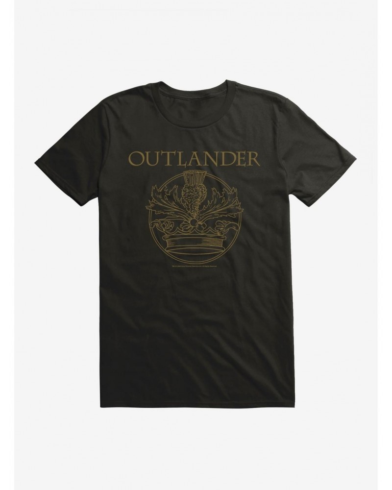 Outlander Crown Crest T-shirt $7.53 T-Shirts