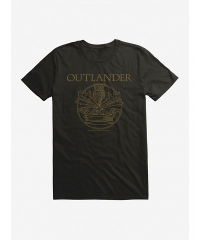 Outlander Crown Crest T-shirt $7.53 T-Shirts