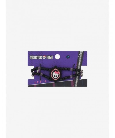 Monster High Skullette Beaded Bracelet $6.06 Bracelets