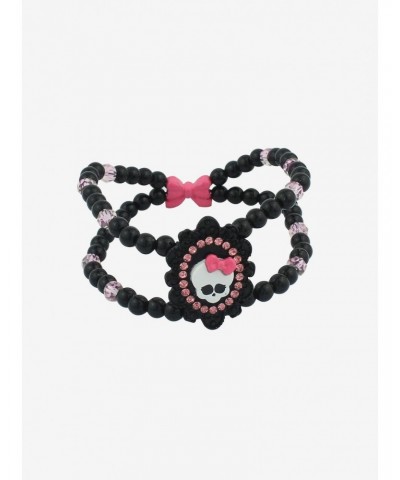 Monster High Skullette Beaded Bracelet $6.06 Bracelets